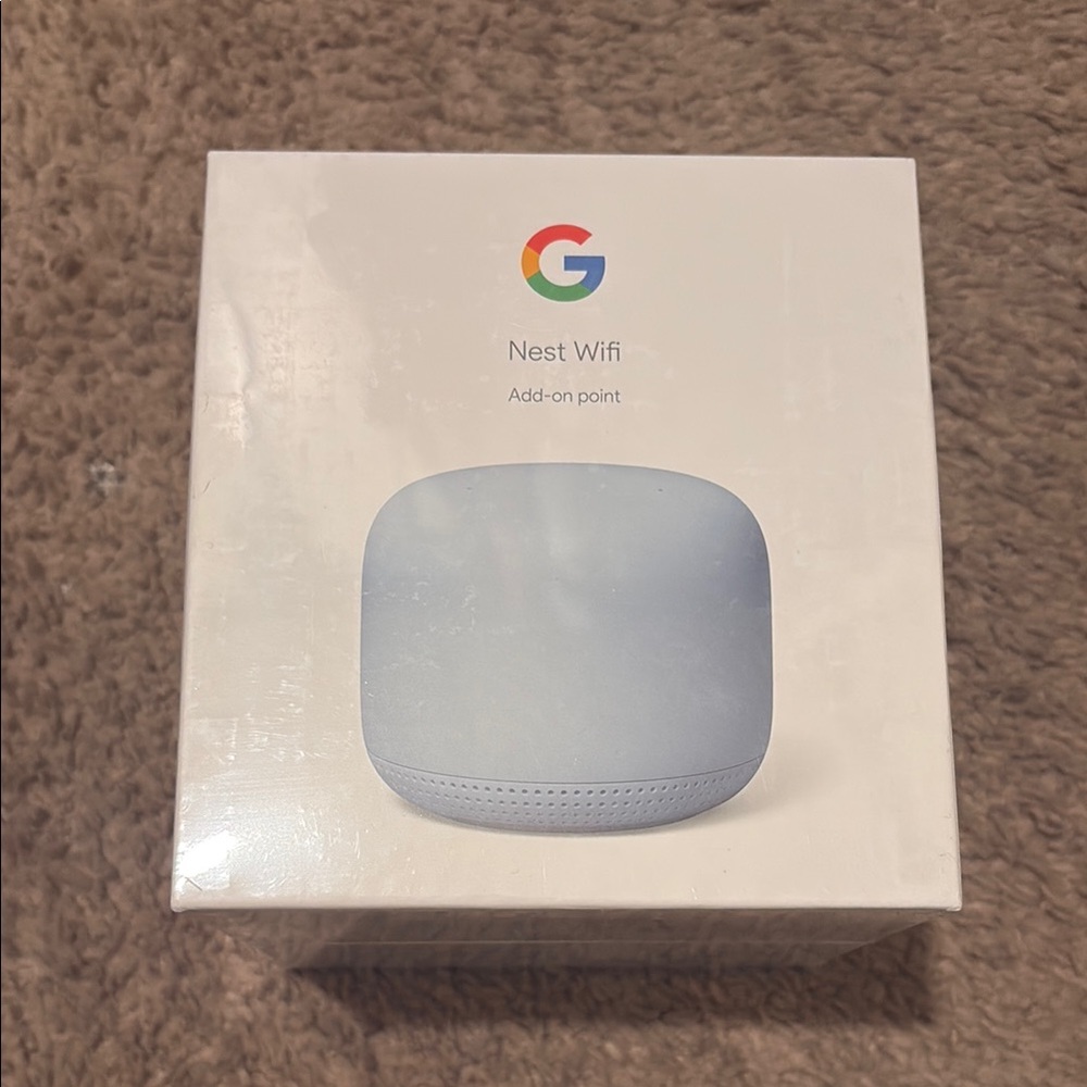 Google White Wireless Access Point for Seamless Networking